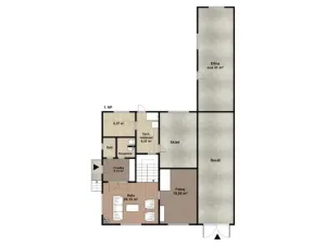 Prodej rodinného domu, Plzeň, Sporná, 260 m2