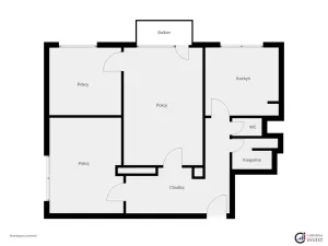 Prodej bytu 3+1, Pardubice - Zelené Předměstí, Benešovo náměstí, 78 m2