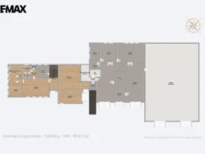 Prodej komerčního pozemku, Okříšky, Za tratí, 34555 m2