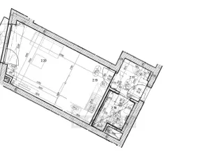 Pronájem bytu 1+kk, České Budějovice - České Budějovice 2, Na Zlaté stoce, 34 m2