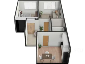 Prodej bytu 2+1, Písek - Budějovické Předměstí, Šafaříkova, 52 m2