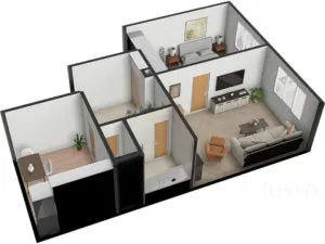 Prodej bytu 2+1, Písek - Budějovické Předměstí, Šafaříkova, 52 m2