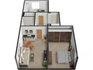 Prodej bytu 2+1, Písek - Budějovické Předměstí, Šafaříkova, 52 m2