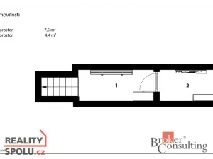 Prodej rodinného domu, Kladno - Švermov, Palackého, 69 m2