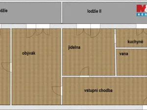 Prodej bytu 3+1, Broumov - Olivětín, Dukelská, 53 m2
