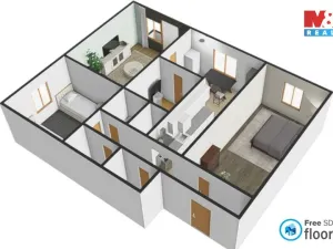 Prodej bytu 3+1, Jihlava, S. K. Neumanna, 72 m2