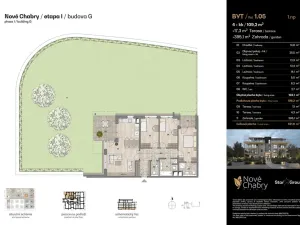 Prodej bytu 4+kk, Praha - Dolní Chabry, Na šubě, 109 m2