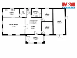 Prodej rodinného domu, Snědovice - Strachaly, 109 m2