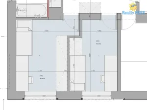 Pronájem bytu 4+1, Praha - Hodkovičky, Na výspě, 103 m2