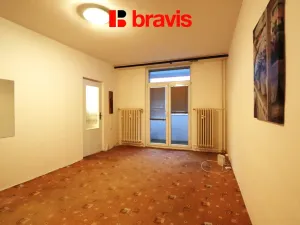 Pronájem bytu 1+1, Brno - Lesná, Halasovo náměstí, 29 m2