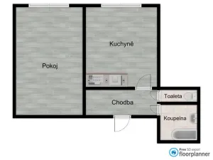 Pronájem bytu 1+1, Příbram - Příbram VIII, Čechovská, 47 m2