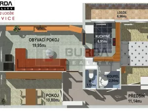 Prodej bytu 3+1, Neratovice, Na Skalkách, 81 m2