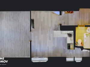 Pronájem bytu 2+kk, Uherský Brod, Horní Valy, 45 m2