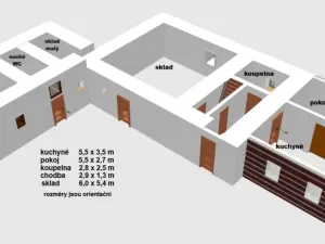 Prodej pozemku pro bydlení, Bílý Újezd, 3550 m2