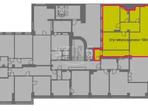 Pronájem kanceláře, Zlín, třída Tomáše Bati, 108 m2