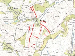 Prodej pole, Honětice, 76559 m2