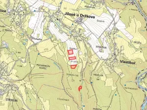 Prodej pole, Jílové u Držkova, 27556 m2