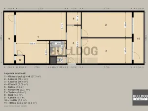 Prodej bytu 3+kk, Praha - Vršovice, Tádžická, 80 m2