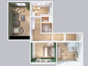 Prodej bytu 3+1, Trutnov - Horní Staré Město, Pampelišková, 77 m2