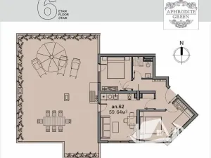 Prodej bytu 3+kk, Nesebar, Bulharsko, 68 m2