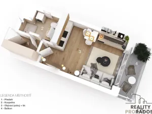 Prodej bytu 1+kk, Kladno, Ke křížku, 30 m2