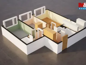 Prodej bytu 3+kk, Praha - Kyje, Travná, 65 m2