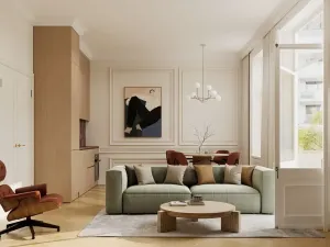 Prodej bytu 2+kk, Praha - Karlín, Křižíkova, 45 m2