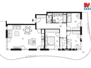 Prodej bytu 4+kk, Praha, Bělohlávkova, 99 m2