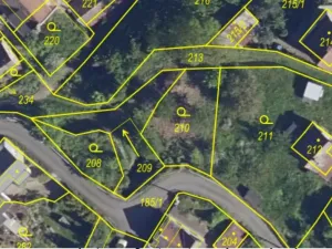 Prodej pozemku pro bydlení, Ústí nad Labem - Vaňov, Myslivečkova, 551 m2