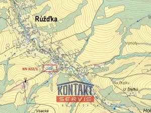 Prodej pozemku pro bydlení, Růžďka, 1188 m2