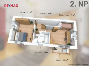 Prodej bytu 3+kk, Velké Přílepy, Sportovní, 84 m2