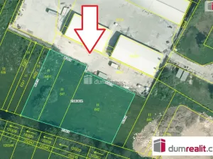 Prodej komerčního pozemku, Hůry, 2534 m2