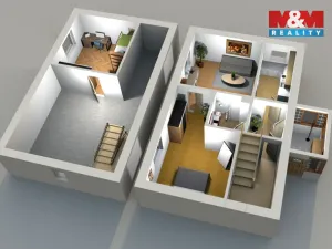 Prodej rodinného domu, Velký Osek, Tyršova, 86 m2