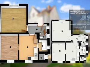 Prodej bytu 2+1, Praha - Strašnice, Vykáňská, 58 m2