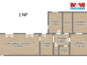 Prodej rodinného domu, Zruč-Senec - Zruč, 220 m2