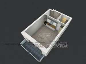 Pronájem bytu 1+kk, České Budějovice, Na Zlaté stoce, 31 m2