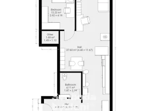 Prodej bytu 2+kk, Praha - Libeň, Prosecká, 67 m2