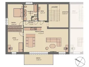 Pronájem bytu 3+kk, Srubec - Stará Pohůrka, Dolní, 135 m2