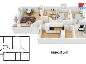 Prodej rodinného domu, Unhošť, Havlíčkova, 221 m2