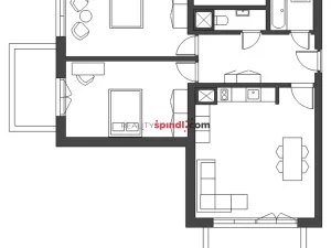 Prodej bytu 3+kk, Špindlerův Mlýn, 85 m2