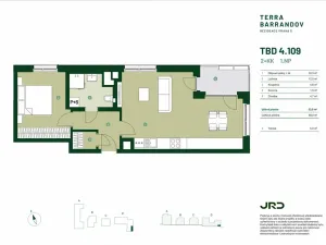 Prodej bytu 2+kk, Praha - Hlubočepy, Silurská, 58 m2