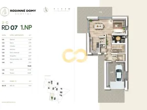 Pronájem rodinného domu, Chotyně, 194 m2