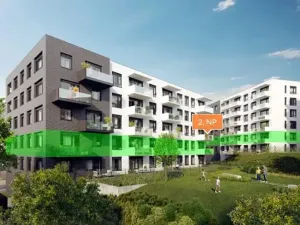 Prodej bytu 2+kk, Praha - Hlubočepy, Vítové, 47 m2