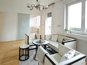 Pronájem bytu 2+kk, Praha, Masarykovo nábřeží, 51 m2