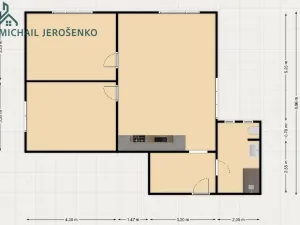 Prodej bytu 3+kk, Nučice, 74 m2