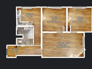 Pronájem bytu 3+1, Most, Čsl. armády, 69 m2