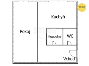 Prodej bytu 1+1, Ostrava, Františka Hajdy, 37 m2