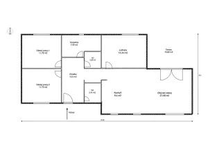 Prodej rodinného domu, Neveklov - Nebřich, 116 m2