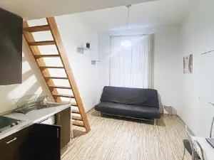 Pronájem bytu 1+kk, Praha - Holešovice, Na Maninách, 25 m2