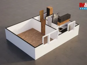 Prodej bytu 1+1, Liberec - Liberec VI-Rochlice, Pazderkova, 35 m2